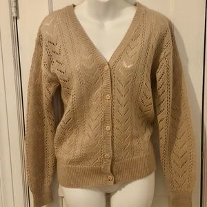 Ladies Charisma Cardigan in Light Mauve